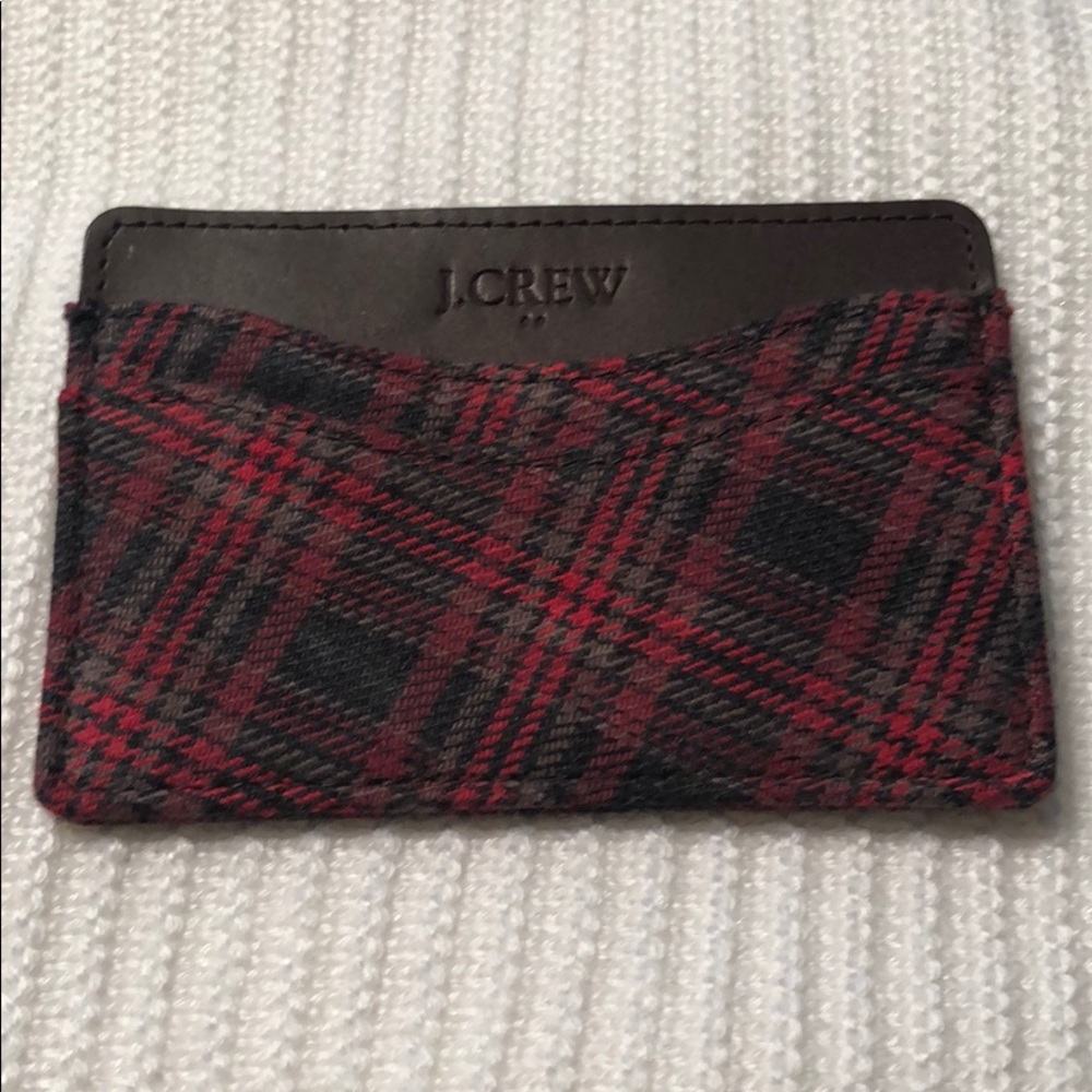 J. Crew card holder wallet